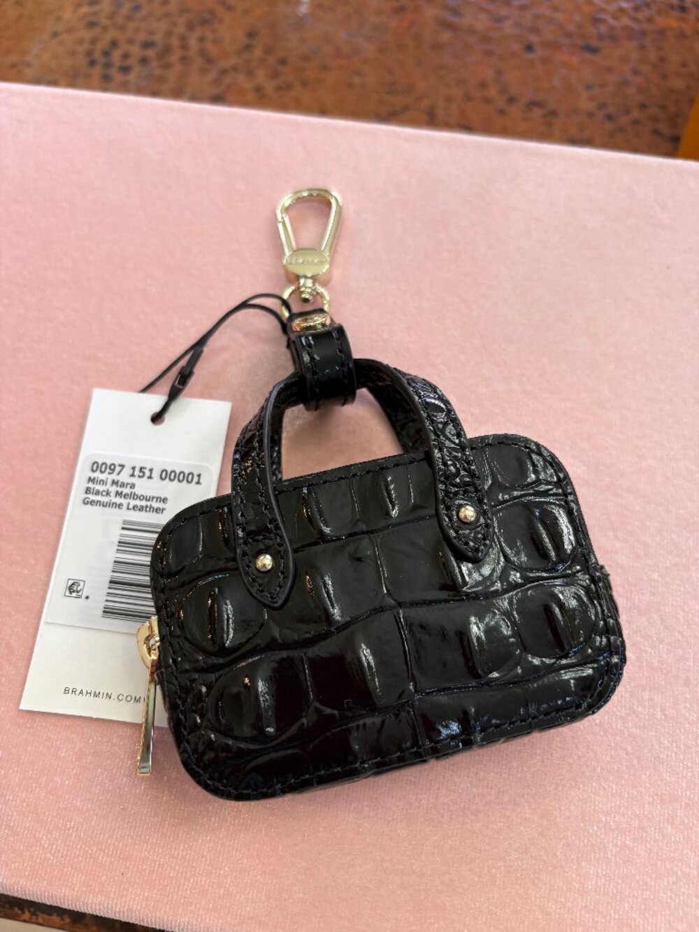Brahmin Mini Mara Key Pouch